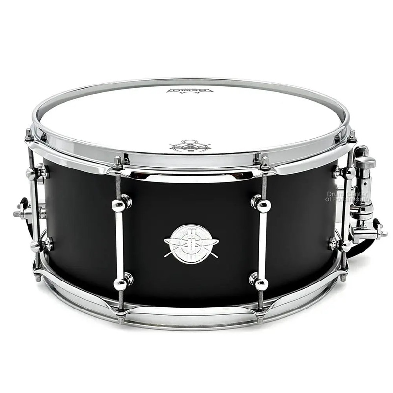 Dunnett Classic Titanium Snare Drum 14x7 Matte Black