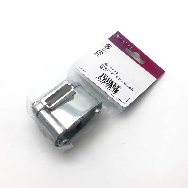 Sakae Tom/Snare Lug, Chrome w/Suspension Mount Attachment