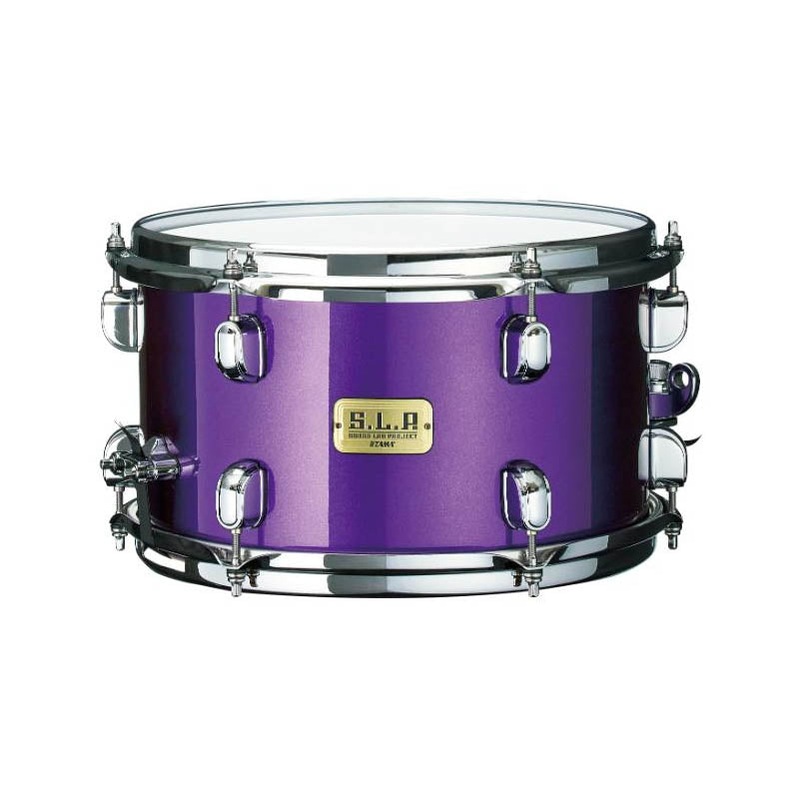 Tama SLP Mod Bubinga Snare Drum Clay Aeschliman Model 12x7 Galactic Purple