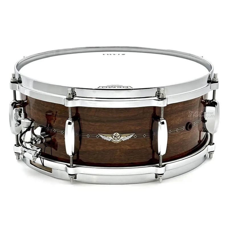 Tama Star Bubinga Snare Drum 14x5.5 Natural Indian Laurel w/Inlay