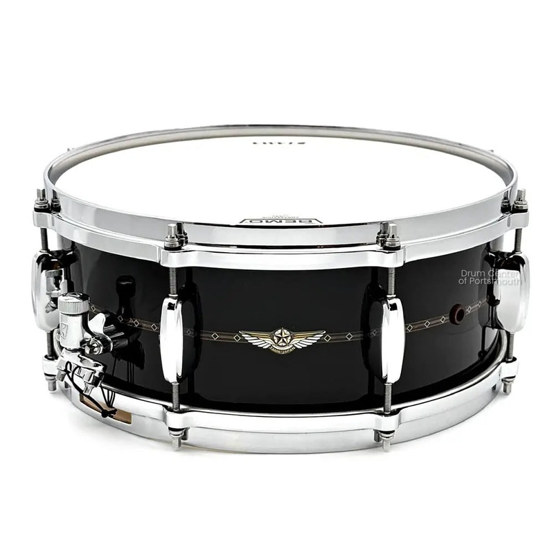 Tama Star Maple Snare Drum 14x5.5 Piano Black w/Inlay