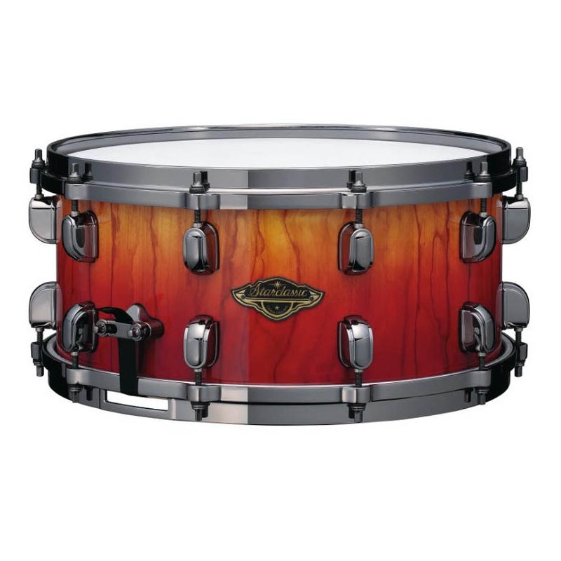Tama Starclassic Walnut/Birch Snare Drum 14x6.5 Vermillion Bosse Fonce Fade