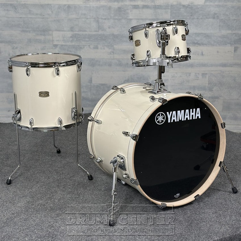 Yamaha Stage Custom Birch 3pc Drum Set 22/12/16 Classic White