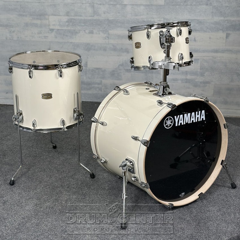 Yamaha Stage Custom Birch 3pc Drum Set 22/13/16 Classic White