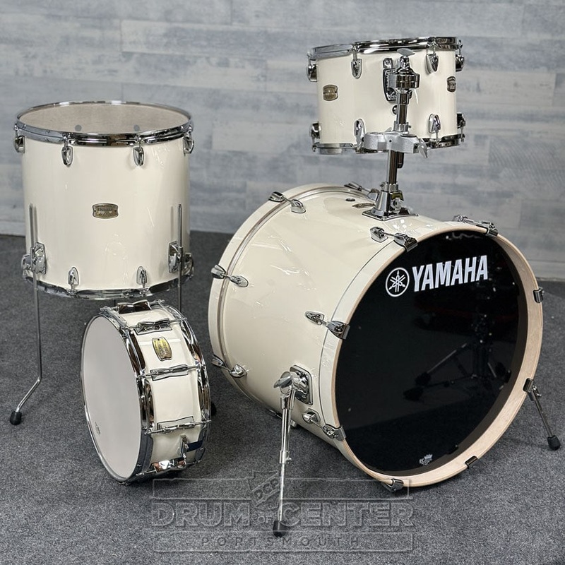 Yamaha Stage Custom Birch 4pc Drum Set 22/13/16/14 Classic White