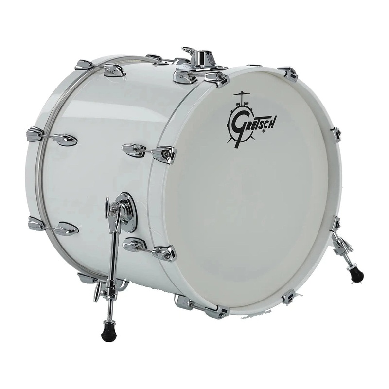Gretsch Renown Bass Drum Piano White 20x16