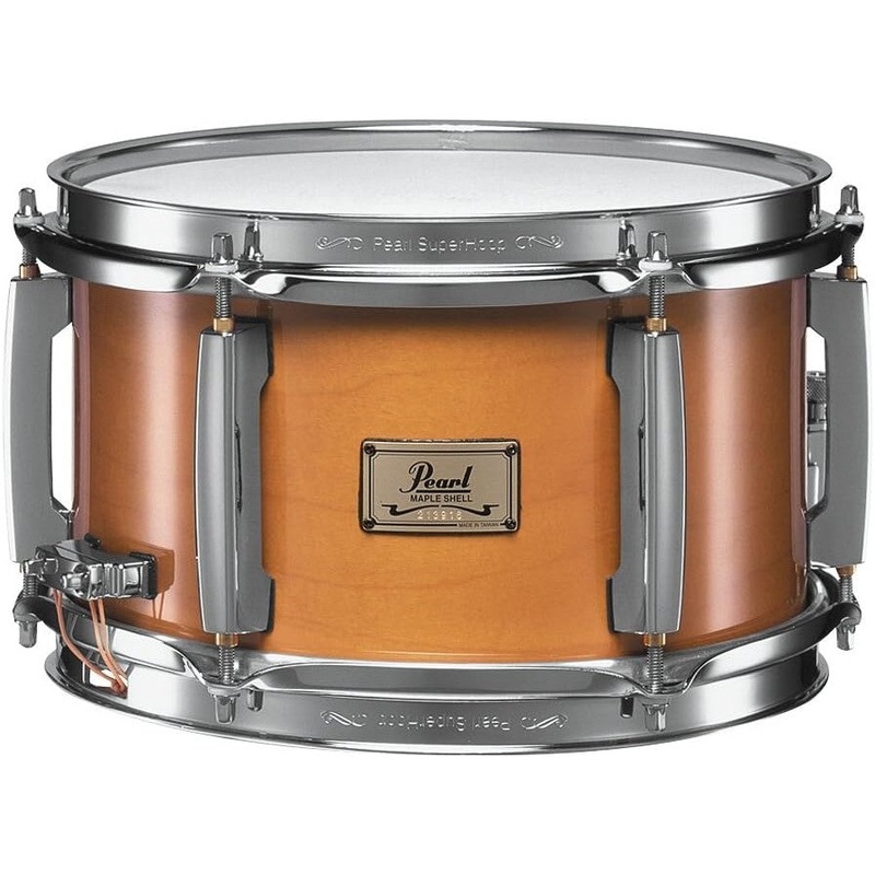 Pearl 10x6 Popcorn Maple Snare Drum- Natural Maple