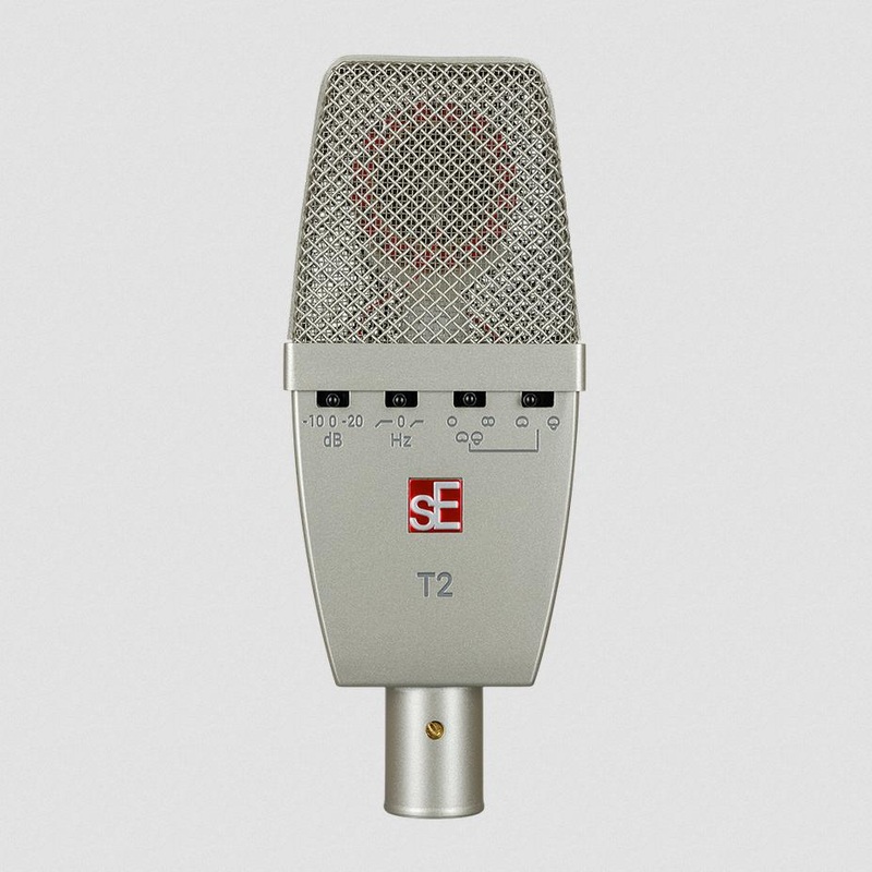 sE Electronics T2 Multi-Pattern Large Diaphragm Microphone w/Titanium Capsule