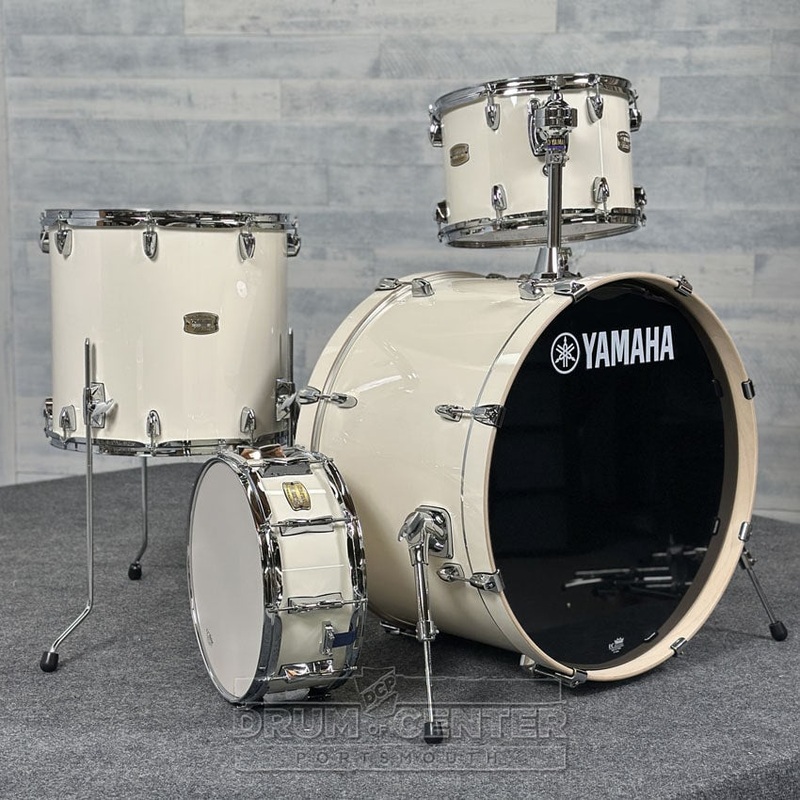Yamaha Stage Custom Birch 4pc Drum Set 24/14/16/14 Classic White