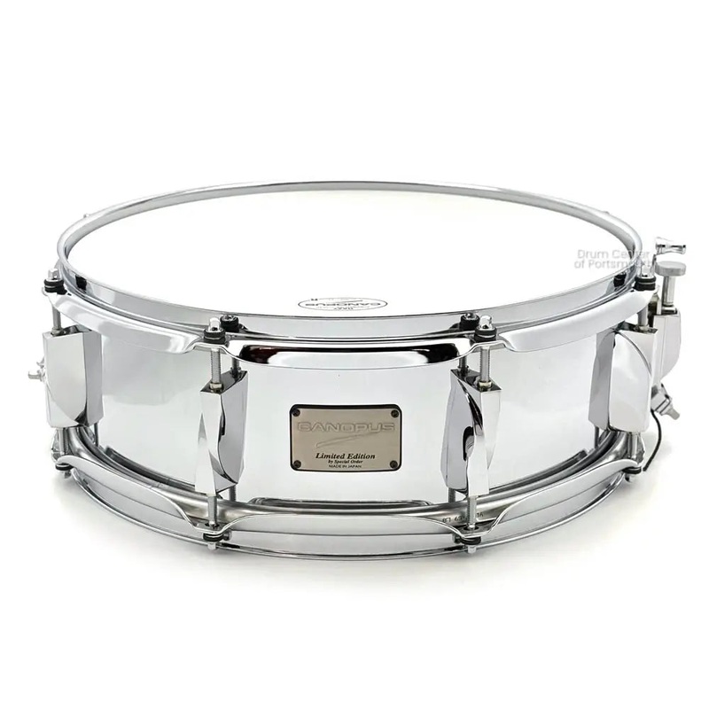 Canopus 'The Steel' Snare Drum 14x5  - Second Line