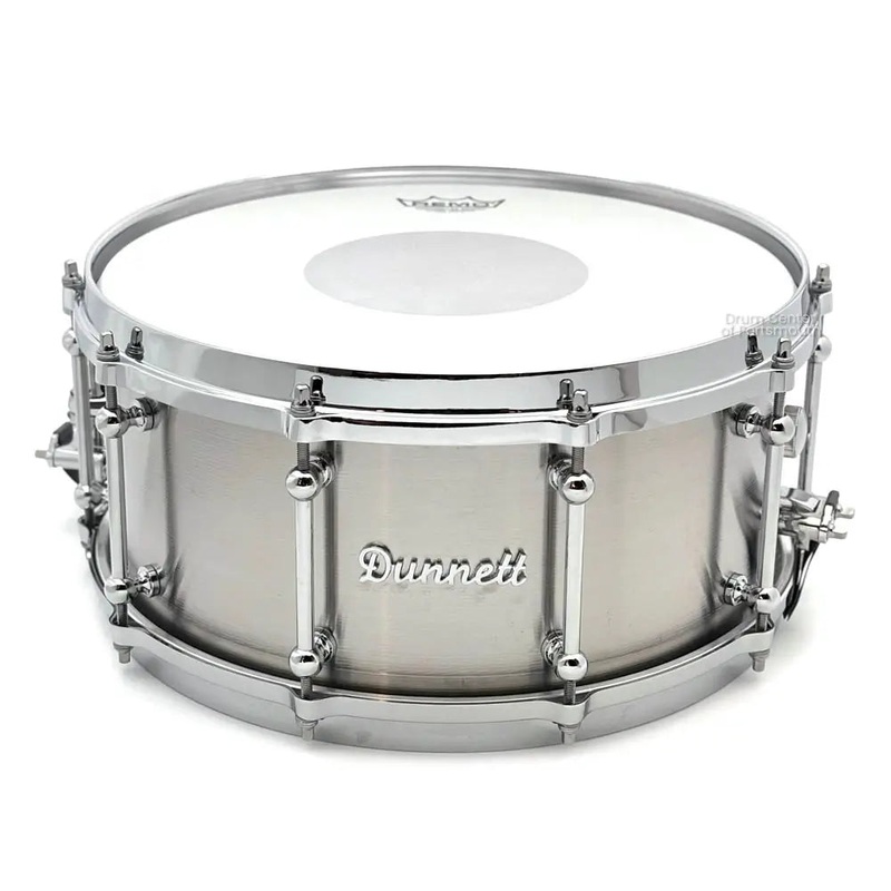 Dunnett Classic Sledge Snare Drum 14x6.5 Machine Finish
