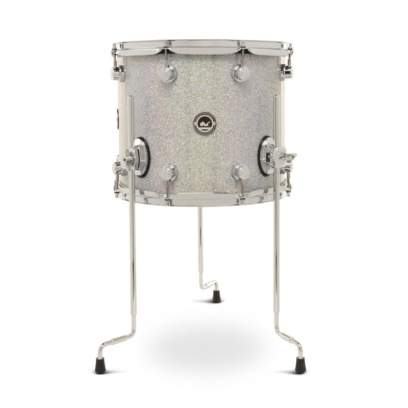DW DWe Electronic/Acoustic Floor Tom 14x12 Diamond Nebula