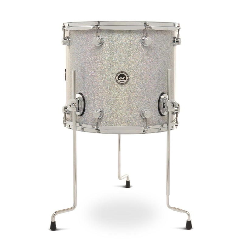 DW DWe Electronic/Acoustic Floor Tom 16x14 Diamond Nebula