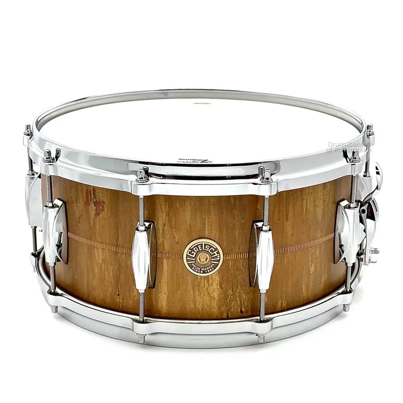 Gretsch USA Phosphor Bronze Snare Drum 14x6.5 Aged Patina