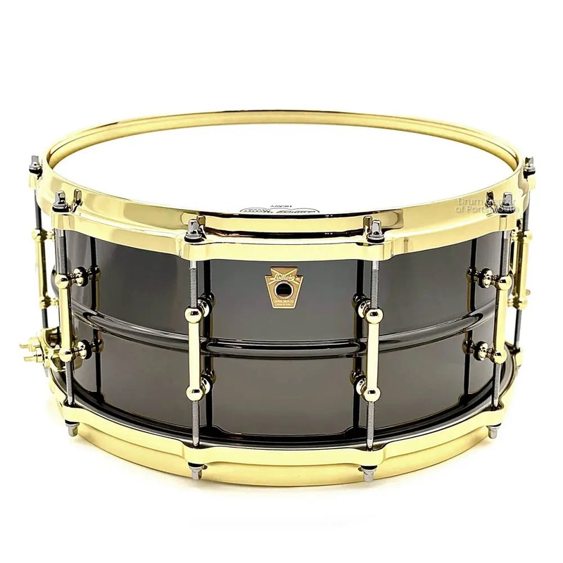 Ludwig LB417BT Black Beauty Snare Drum 14x6.5 w/Brass Trim B-STOCK