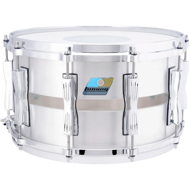 Ludwig Slotted Coliseum Cast Aluminum Snare Drum 14x8