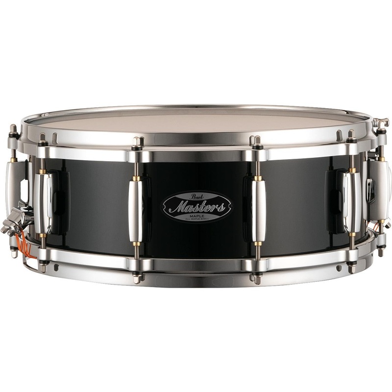 Pearl Masters Maple MM6 Snare Drum 14x5 Piano Black