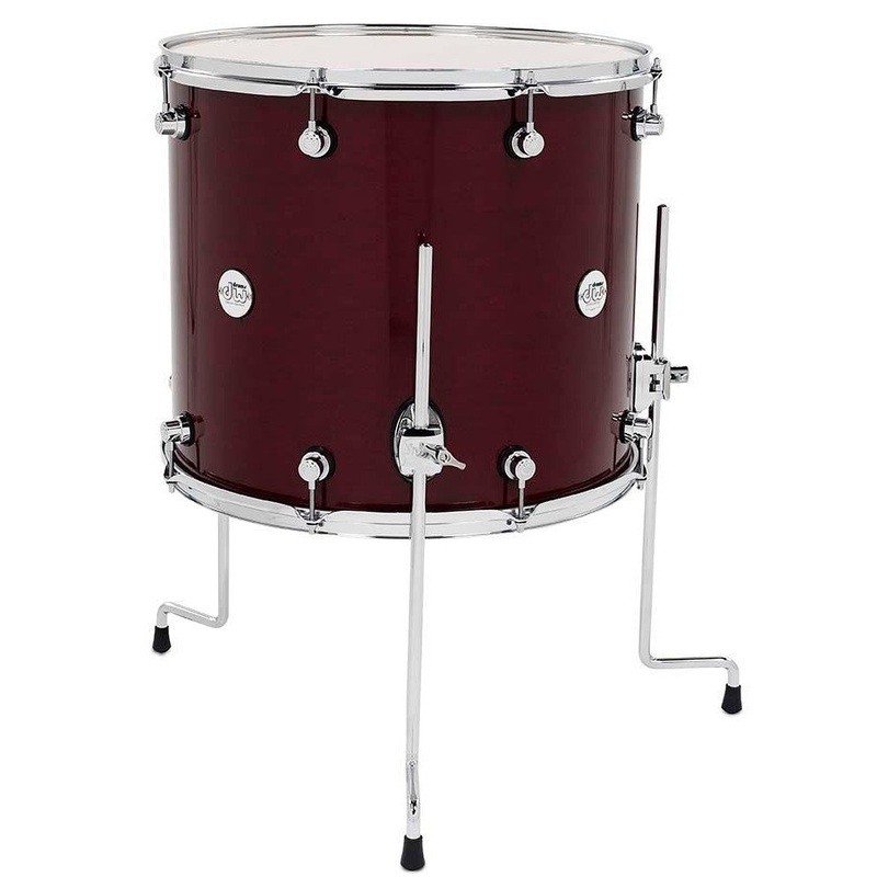 DW Design Floor Tom 18x16 Cherry Stain