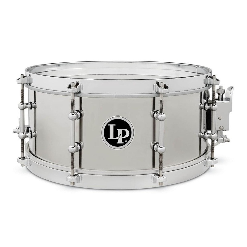 LP Salsa Snare 13x5.5 Stainless Steel