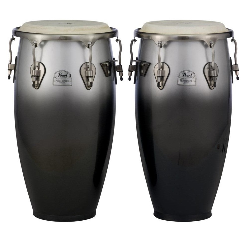 Pearl 11.75 & 12.5 Primero Pro Conga Set  - Carbon Vapor