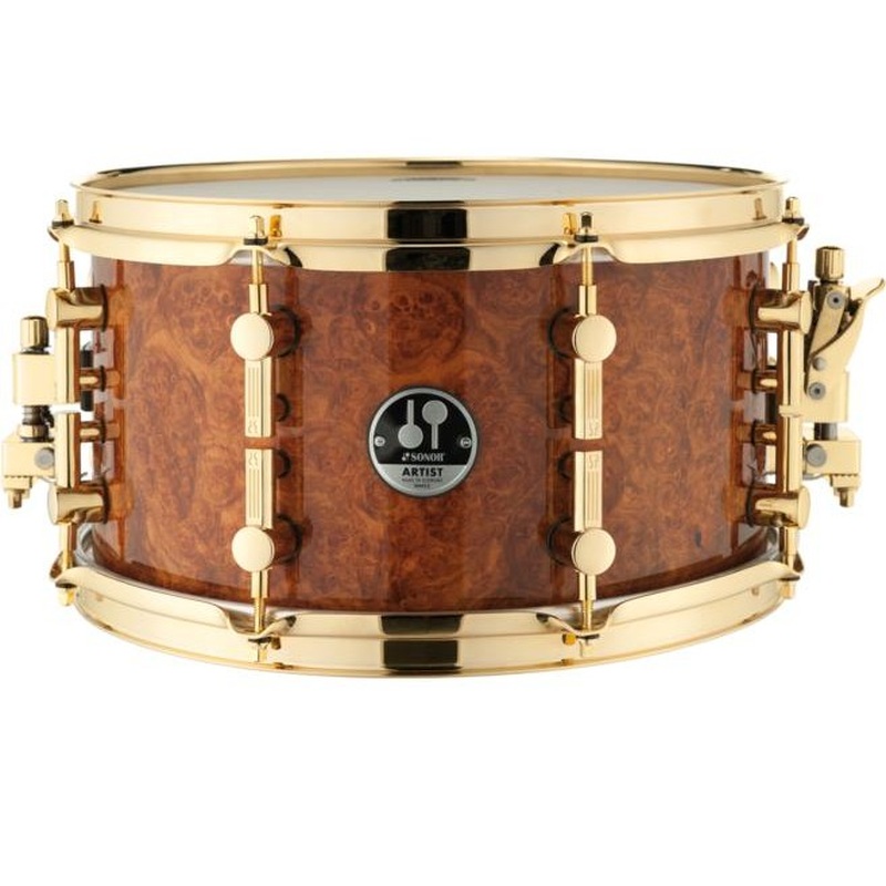 Sonor Artist Maple Snare Drum 13x7 Natural Amboina