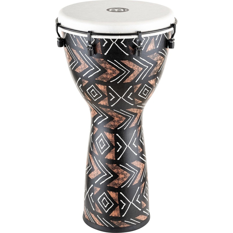 Meinl Percussion 12 Alpine Series Djembe Synthetic Head Kanga Sarong