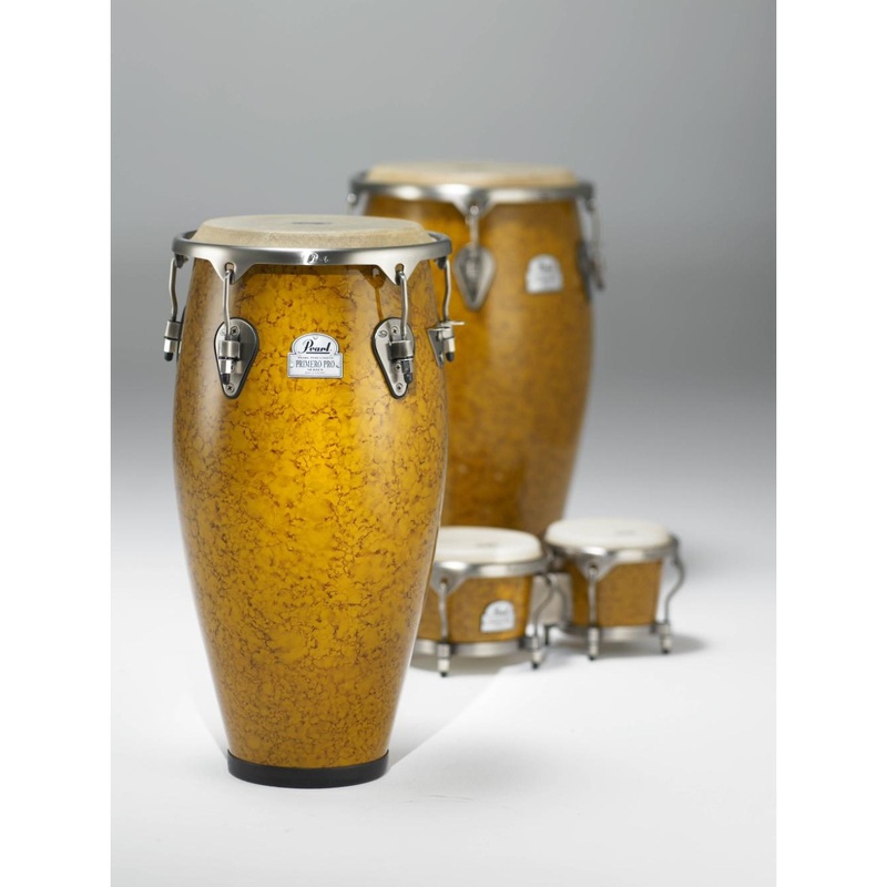 Pearl Primero Pro Fiber Conga Set 10 & 11 - Gold Marble