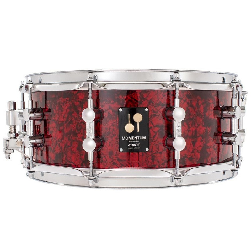 Sonor Momentum Birch Snare Drum 14x5.75 Red Pearl
