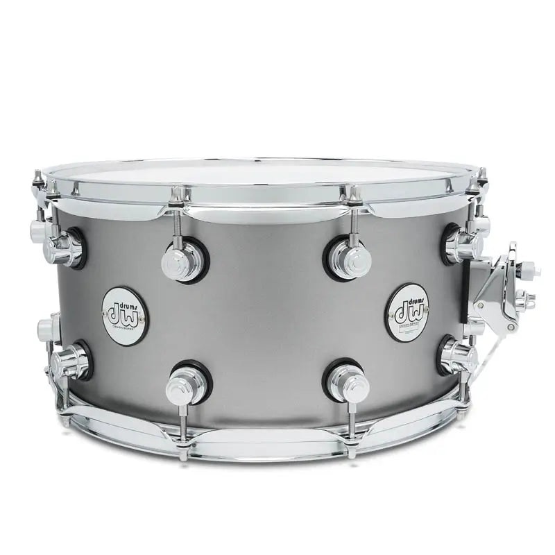 DW Limited Edition Design Snare Drum 14x7 Titanium Satin