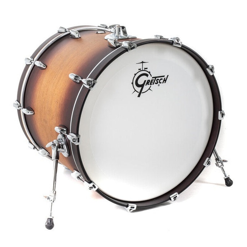 Gretsch Renown Bass Drum Satin Tobacco Burst 22x18