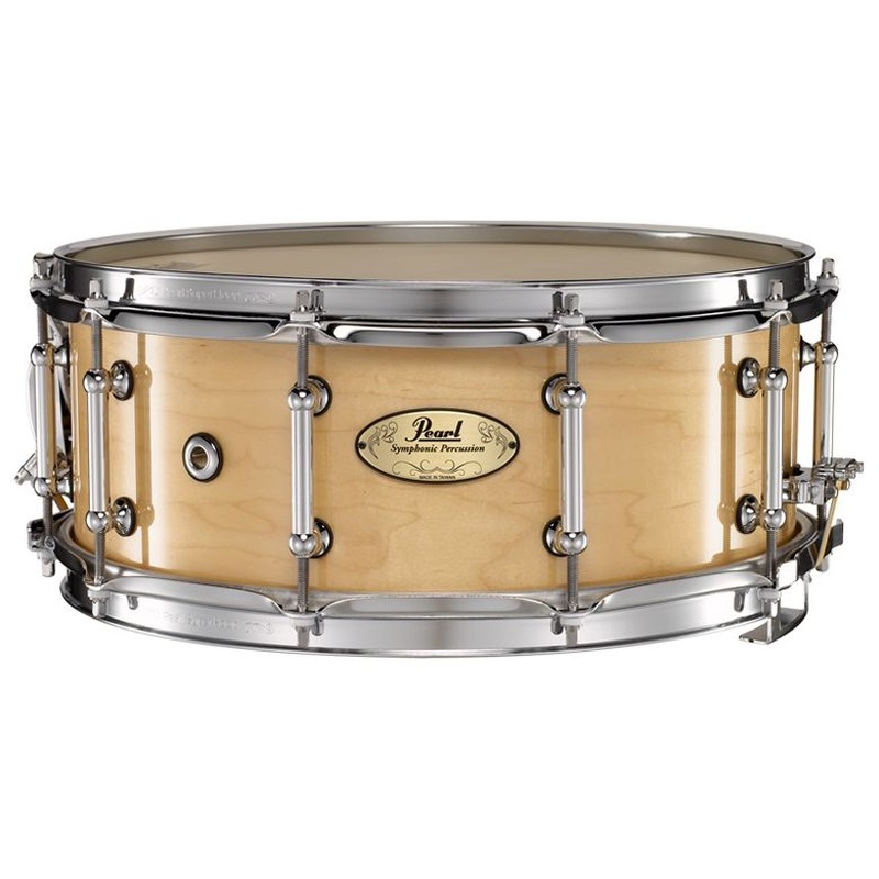 Pearl Concert Series Snare Drum - 14X5.5 - Natural Maple
