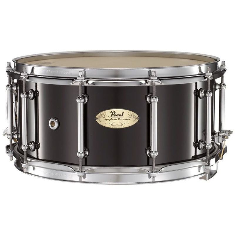 Pearl Concert Series Snare Drum - 14X6.5 - Piano Black