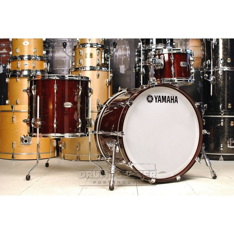 Yamaha Recording Custom 3pc Drum Set 22/13/16 Classic Walnut