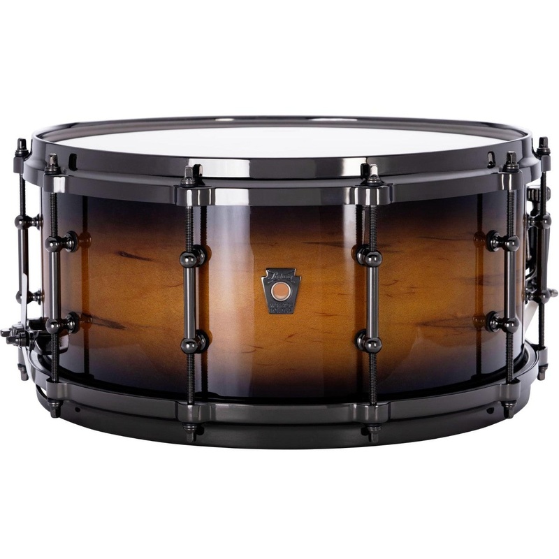 Ludwig Classic Maple Exotic Select Snare Drum 14x6.5 Black Gold Burst