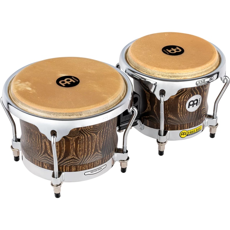 Meinl Woodcraft Bongos Vintage Brown 7 & 8 1/2