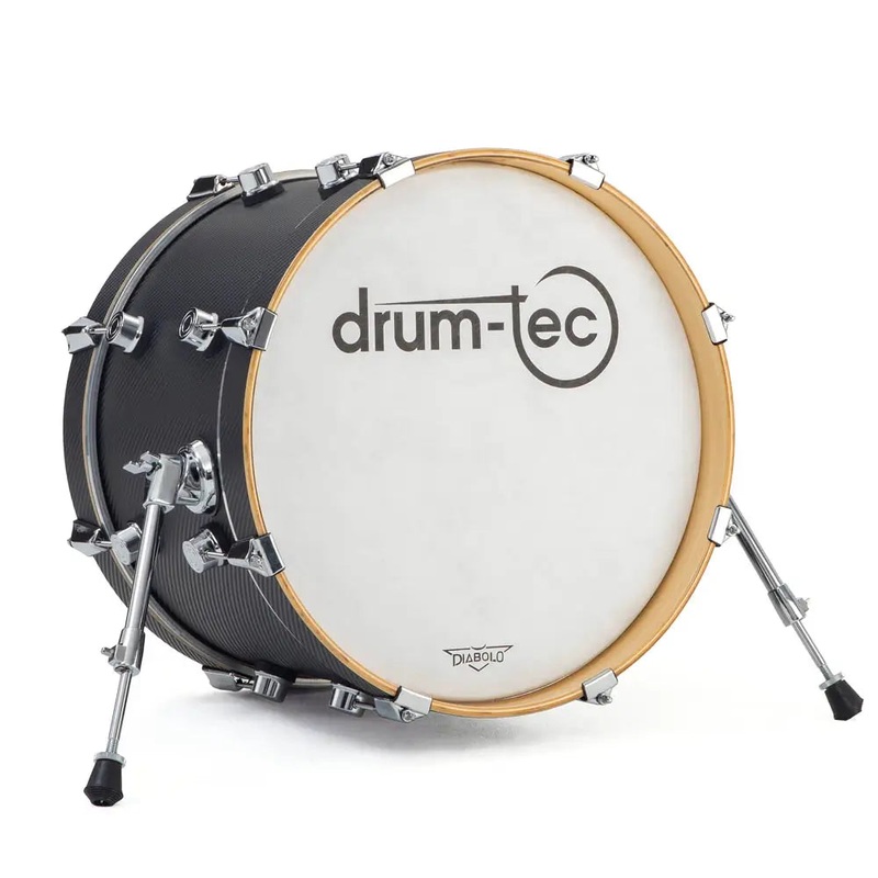 Drum-Tec Diabolo 3 E-Bass Drum 18x12 Carbon Fiber