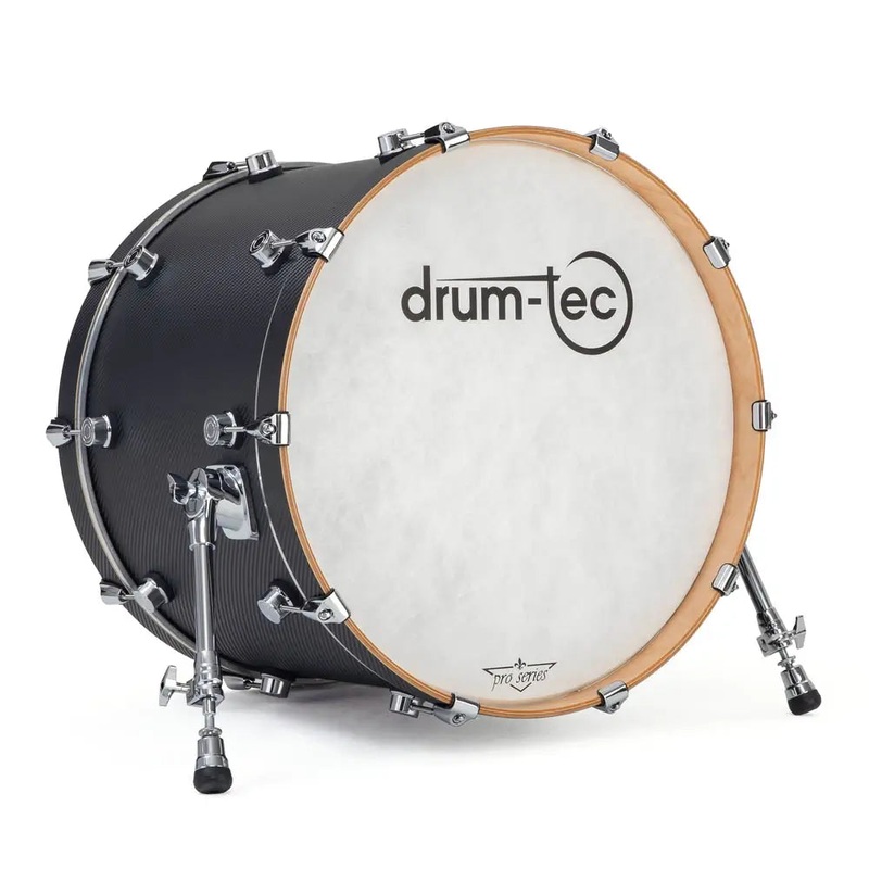 Drum-Tec Pro 3 E-Bass Drum 20x16 Carbon Fiber