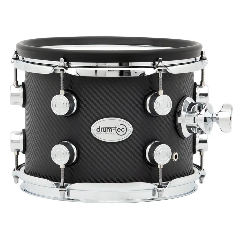 Drum-Tec Pro 3 E-Rack Tom 10x7.5 Carbon Fiber
