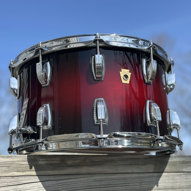 Ludwig Legacy Exotic Snare Drum 14x8 Natural Red Burst B-STOCK