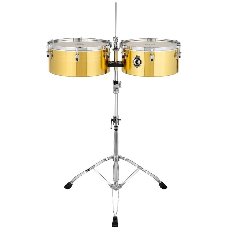Meinl Solid Brass Timbales Diego Gale 14 & 15