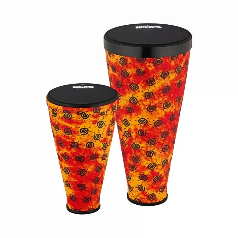 Meinl VivaRhythm Soft Sound Series Set Pre-tuned Napa Head Stack Drum Set Set Sunshine Finish