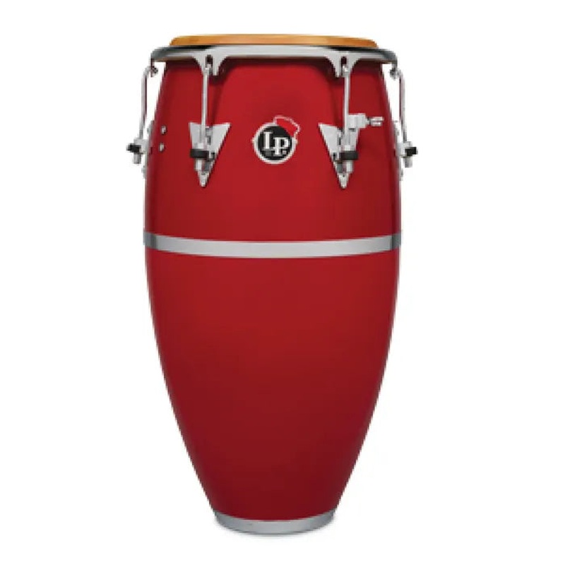 Latin Percussion Legends Series 12.5" Fiberglass Tumba, Patato, Red