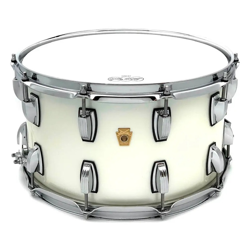 Ludwig Legacy Mahogany Snare Drum 14x8 Silver Silk