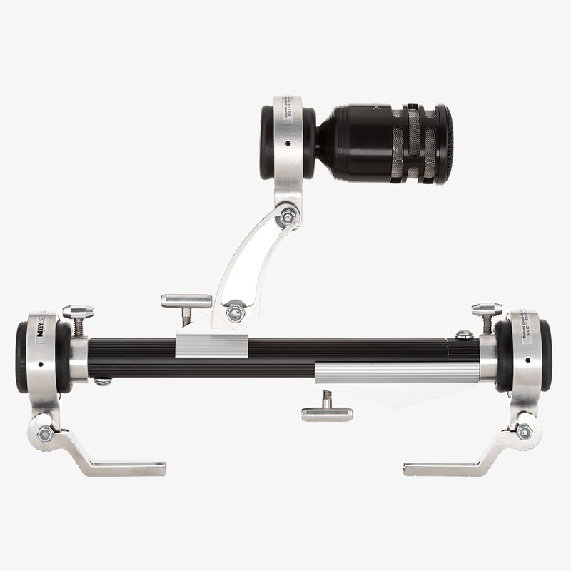 MAY Monorail with Audix D6 for Bass Drum All Brands 20 Inch Deep