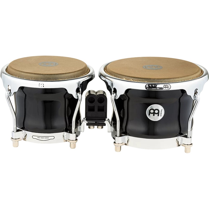Meinl Free Ride Series Fibercraft Bongos 7 & 8 1/2 Black