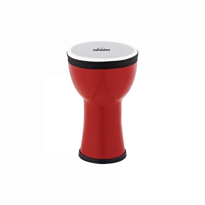 Meinl Nino Djembe 6" w/Plastic Head Fire Engine Red