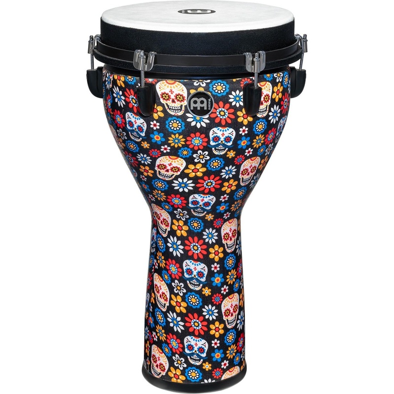 Meinl Percussion 12 Jumbo Djembe Day Of The Dead