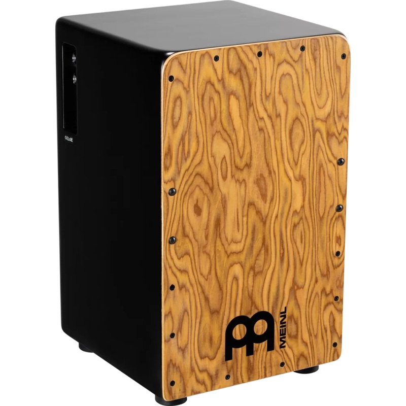 Meinl Woodcraft Pickup Cajon Woodcraft Professional Makah-burl Frontplate