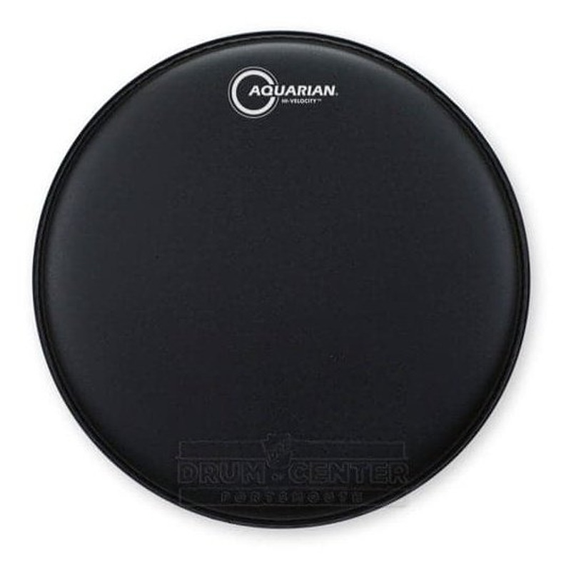Aquarian Hi-Velocity Black Drum Batter Head