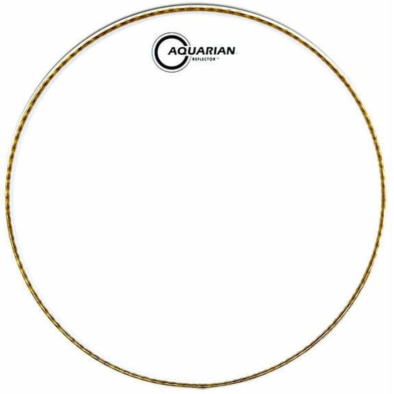 Aquarian Ice White Reflector Bass Drum Head